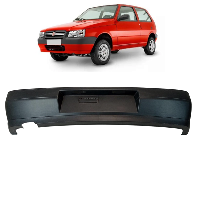 Parachoque Traseiro Fiat Uno Fire 2004 2005 a 2008 Paralelo