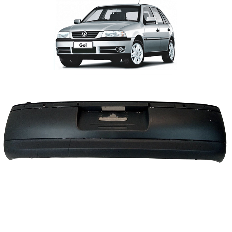 Parachoque Traseiro Volkswagen Gol G3 2002 Paralelo