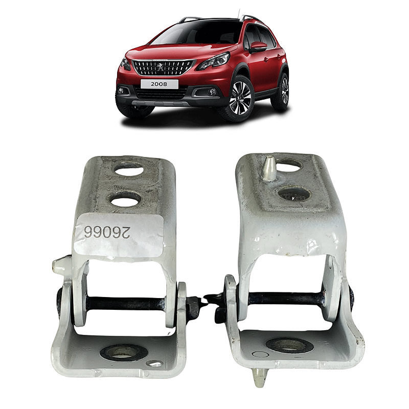 Par Dobradiça Porta Dianteira Direita Peugeot 2008 2017