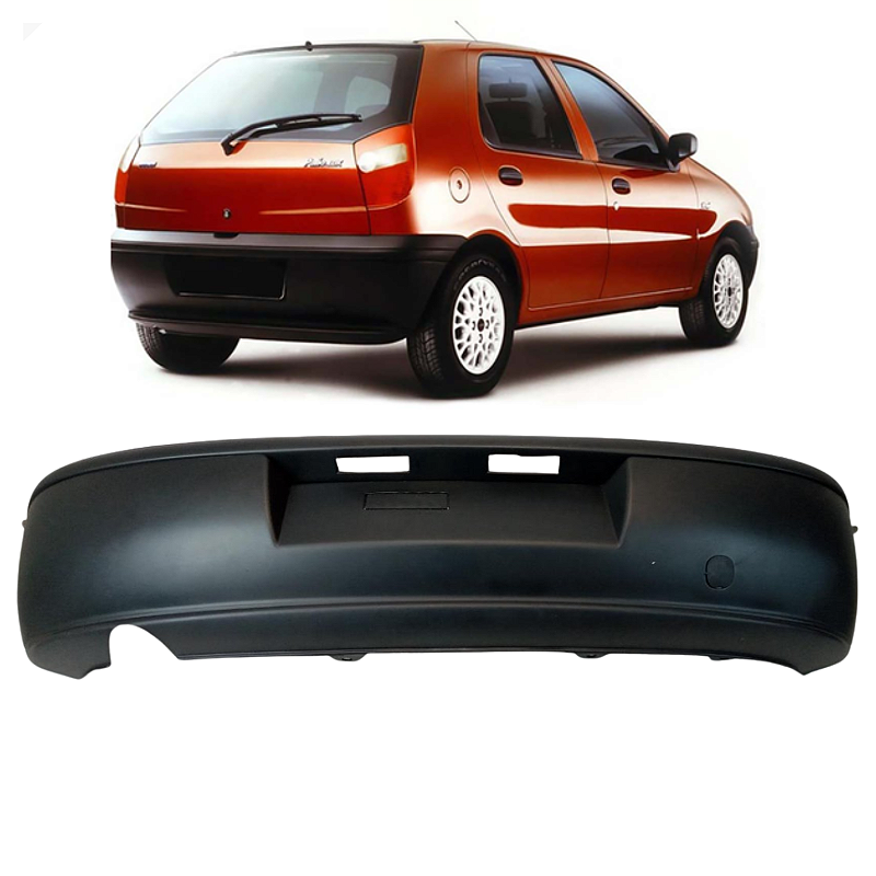 Parachoque Traseiro Fiat Palio 1996 1997 Paralelo