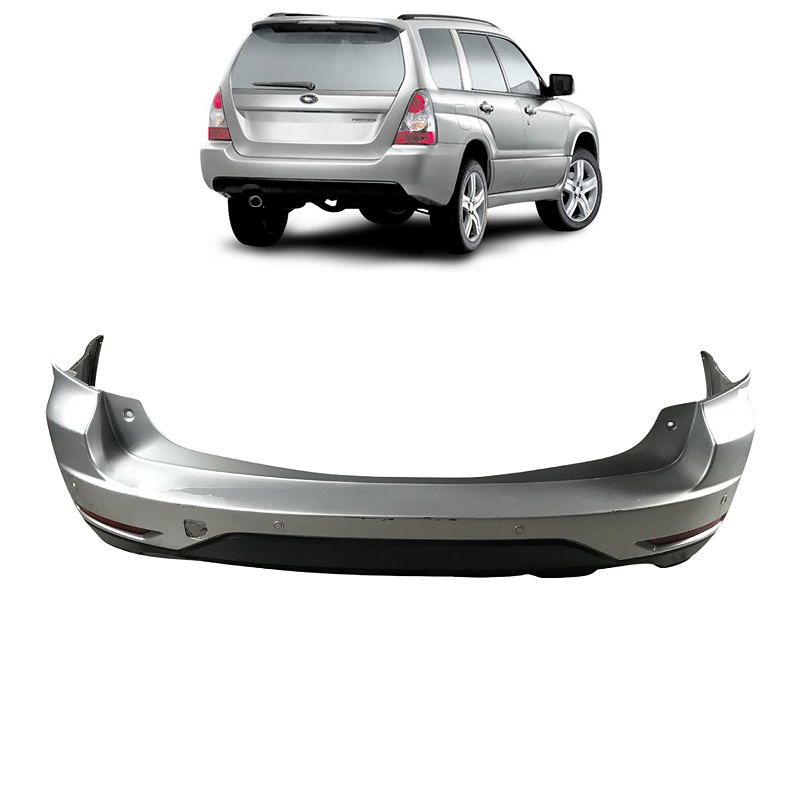 Parachoque Traseiro Subaru Forester 2.5 2008 2009 Detalhe