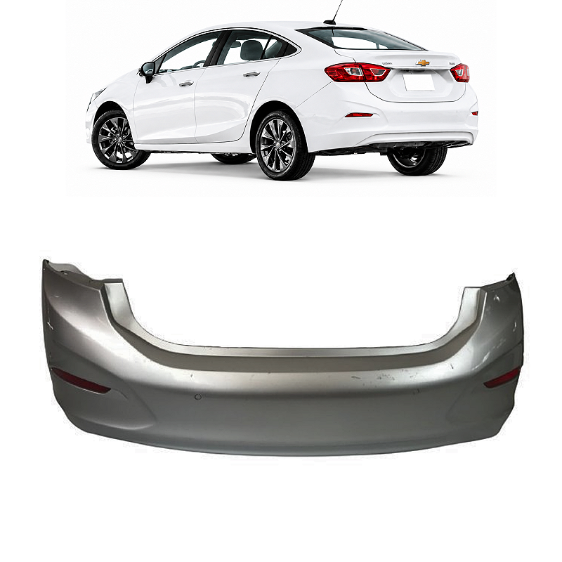 Parachoque Traseiro Chevrolet Cruze Sedan 2016 2017 2018