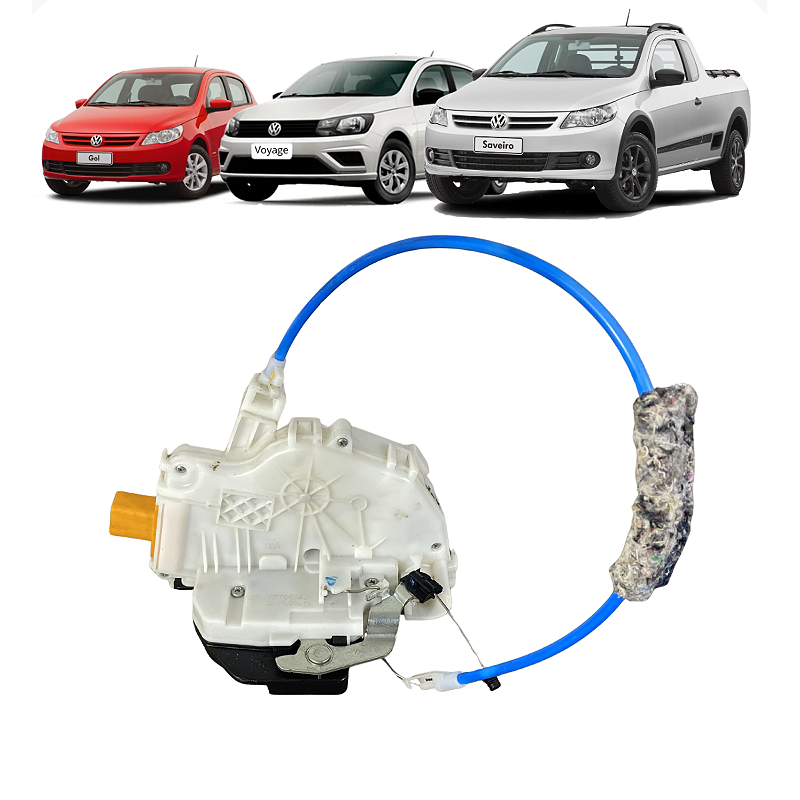 Fechadura Porta Dianteira Esquerda VW Gol Saveiro Voyage 2020