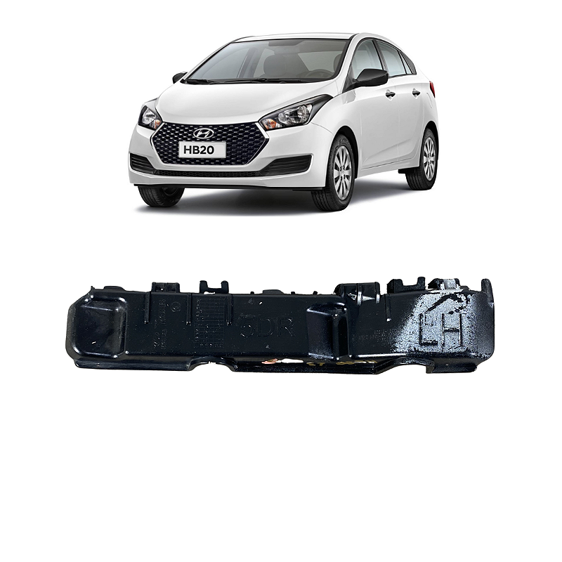 Suporte Parachoque Dianteiro Dianteiro Hb20 2016 a 2019