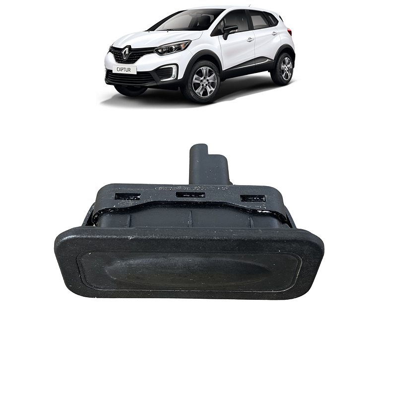 Botão Tampa Traseira Renault Captur 2017 2018 2019 2020 2021