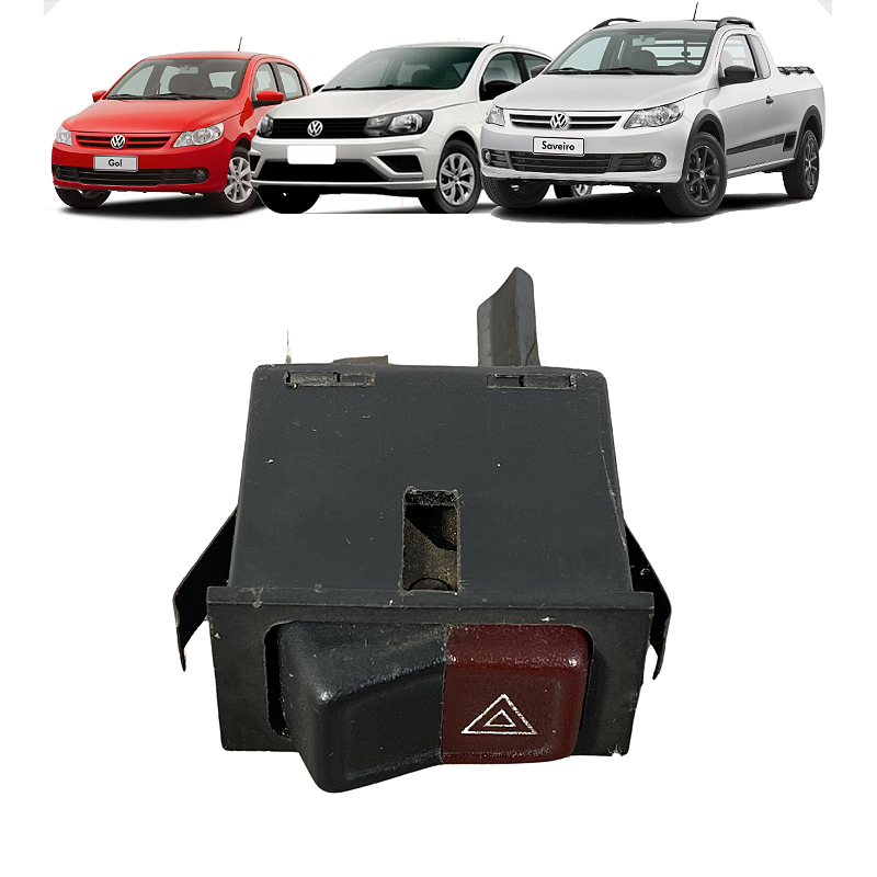 Botão Interruptor Pisca Alerta VW Saveiro Voyage Gol 1995