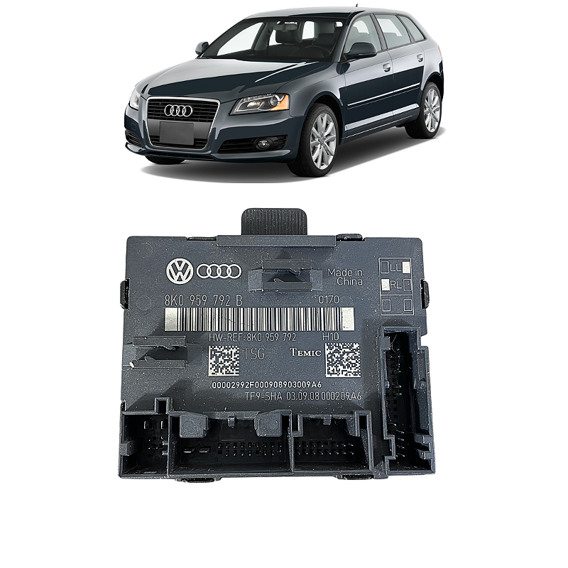 Módulo Conforto Porta Dianteira Audi A3 2.0 2008 2009 a 2013