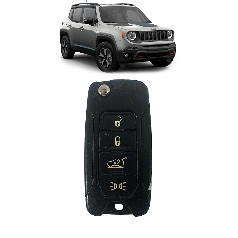 Chave Ignição Jeep Renegade 1.8 2019 2020 2021 2022 2023