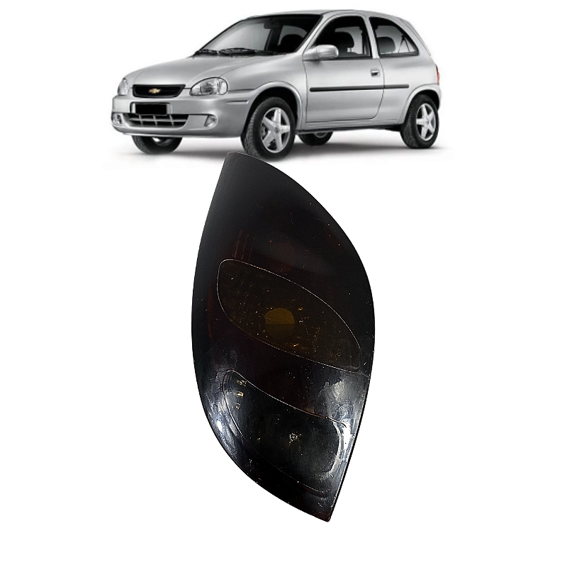 Lanterna  Esquerda Fumê Chevrolet Celta 2000 2001 a 2006