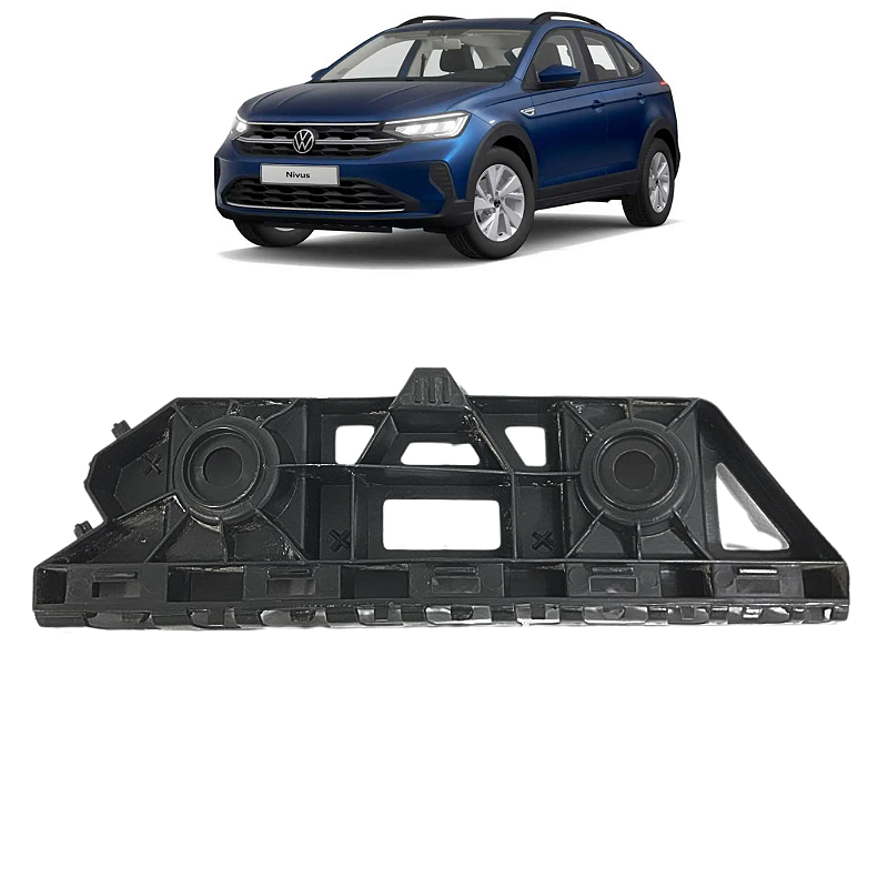 Suporte Parachoque Traseiro Direito VW Nivus 2021 2022 2023