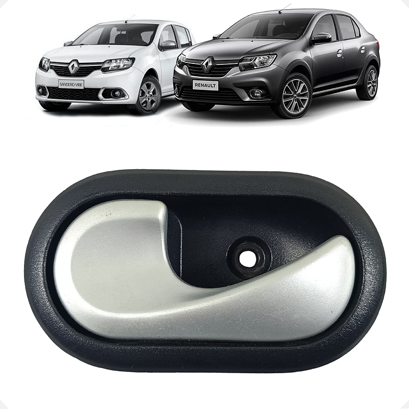 Maçaneta Interna Esquerda Renault Sandero Logan 2013 2014