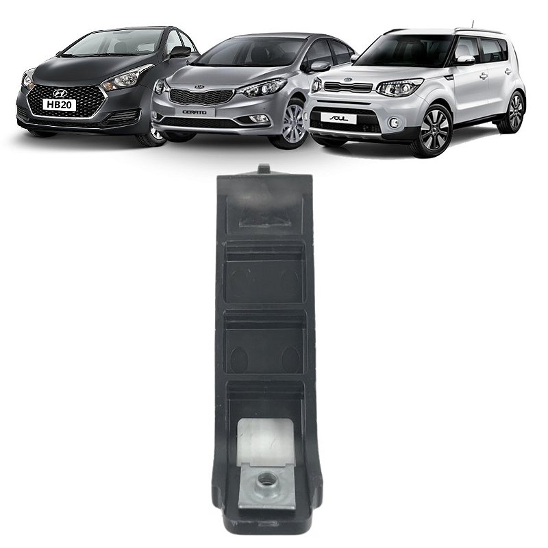 Suporte Radiador Esquerdo Hyundai HB20 Kia Cerato Soul 2014