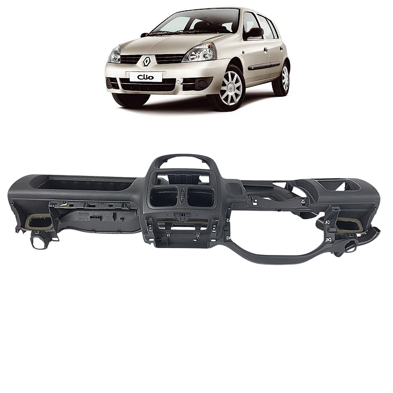 Painel Tabelier Renault Clio 2000 2001 2002 a 2012 Detalhe