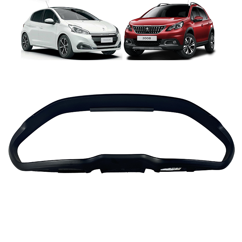 Moldura Painel Instrumentos Peugeot 208 2008 2015 a 2019