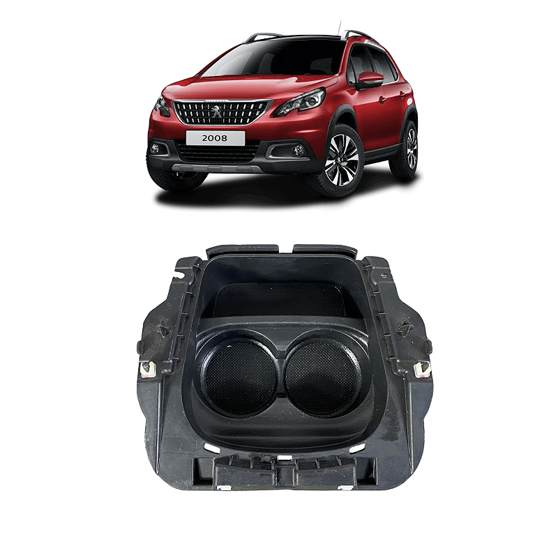 Porta Copos Console Central Peugeot 208 2008 2013 a 2020