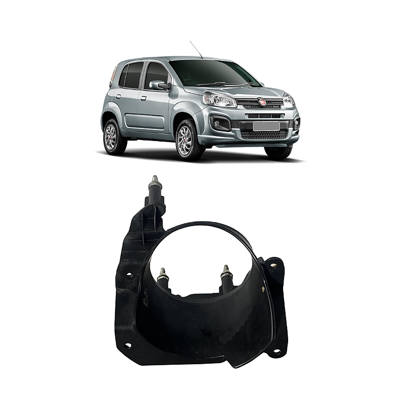 Suporte Farol Milha Direito Fiat Uno Vivace 2011 a 2014