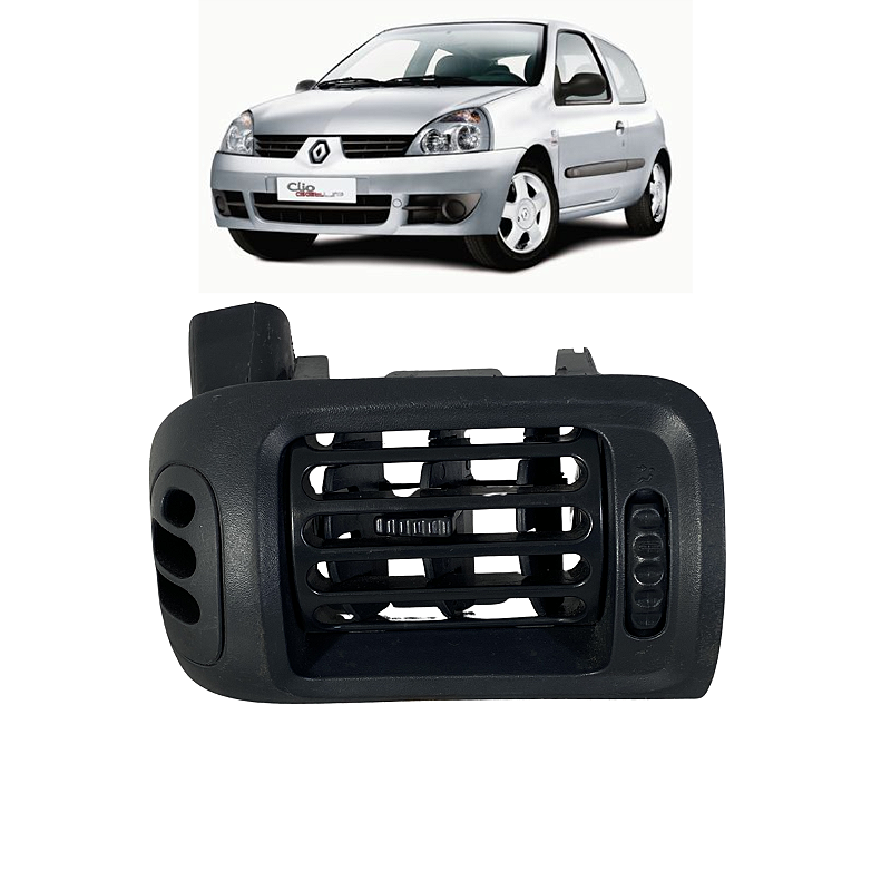 Difusor Ar Esquerdo Renault Clio 2001 2002 2003 2004 a 2015