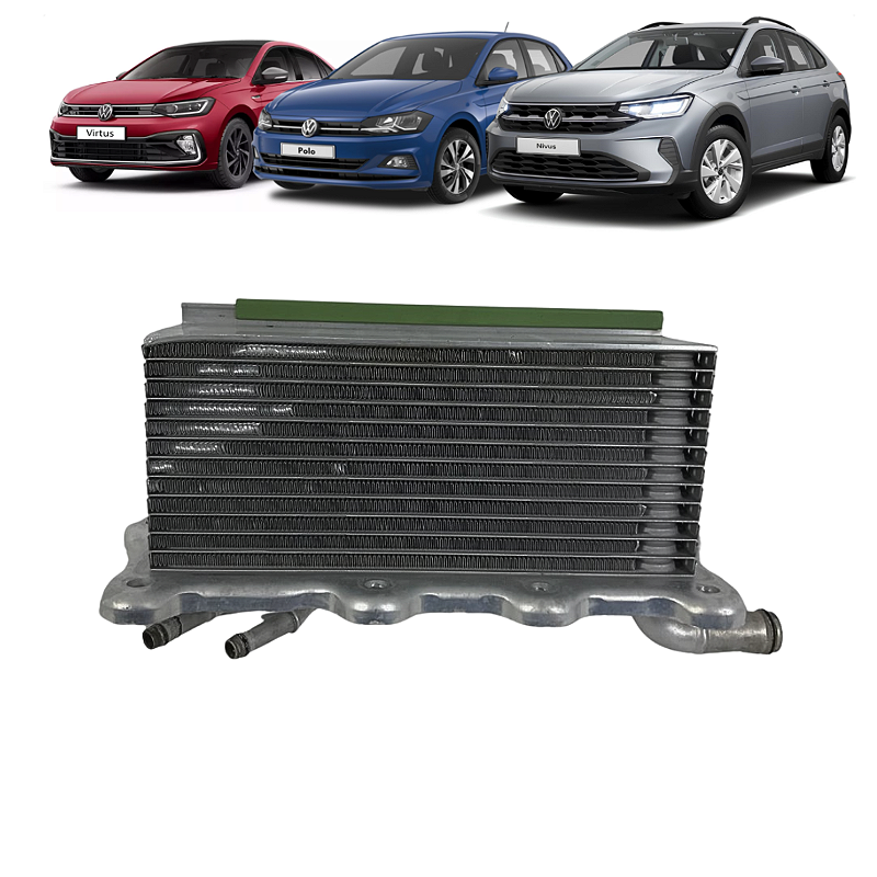 Radiador Trocador Calor VW Up! Polo Virtus Nivus Tsi 2018