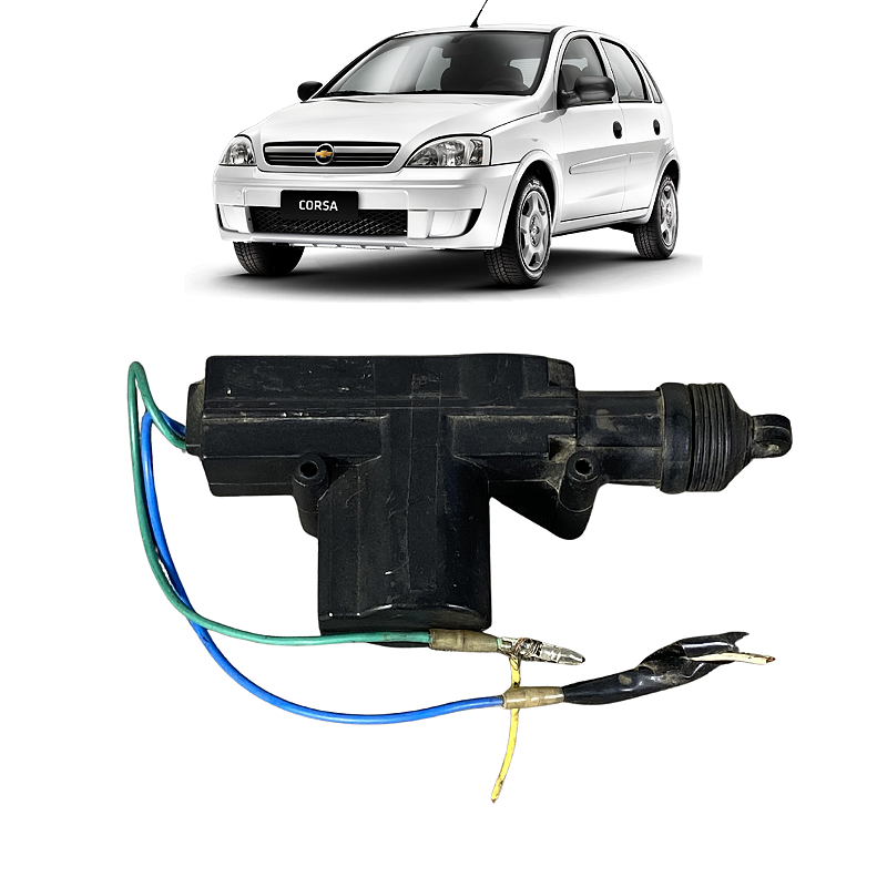 Trava Porta Traseira Esquerda GM Corsa 2000 2001 2002 2003