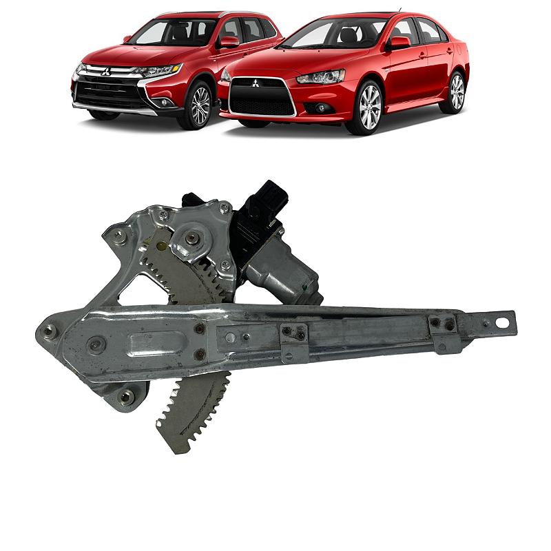 Maquina Vidro Traseira Direita Lancer Outlander 2011 a 2018