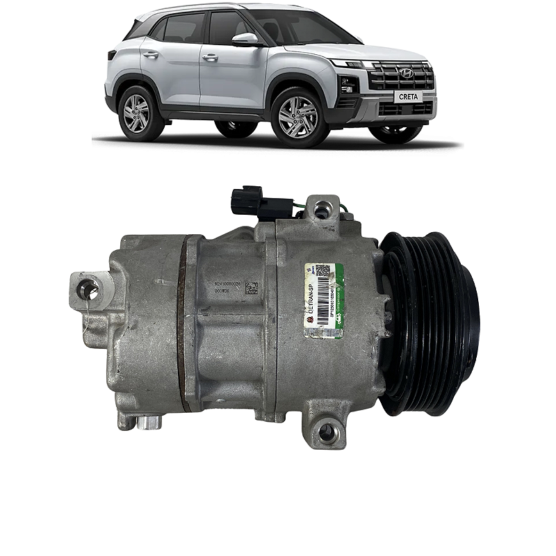 Compressor Ar Condicionado Hyundai Creta 1.0 3cc 2023 2024