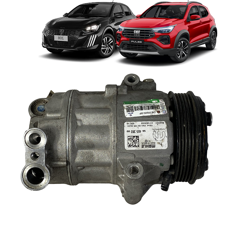 Compressor Ar Peugeot 208 T200 Pulse Citroën 1.0 2024 2025