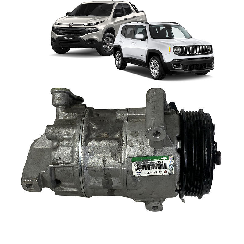 Compressor Ar Jeep Compass Renegade 1.3 2022 a 2025