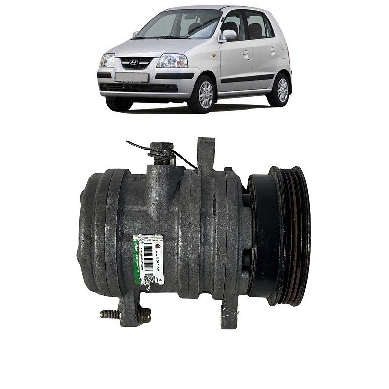 Compressor Ar Condicionado Hyundai Atos Prime 2000 a 2005