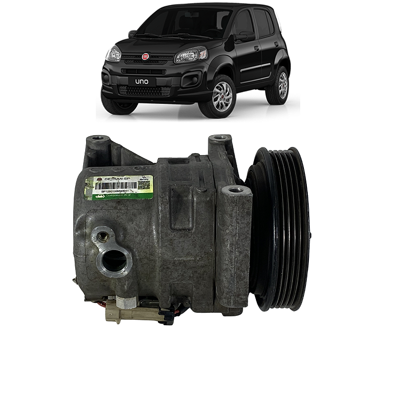 Compressor Ar Condicionado Fiat Uno 1.4 Fire Evo 2013 2014
