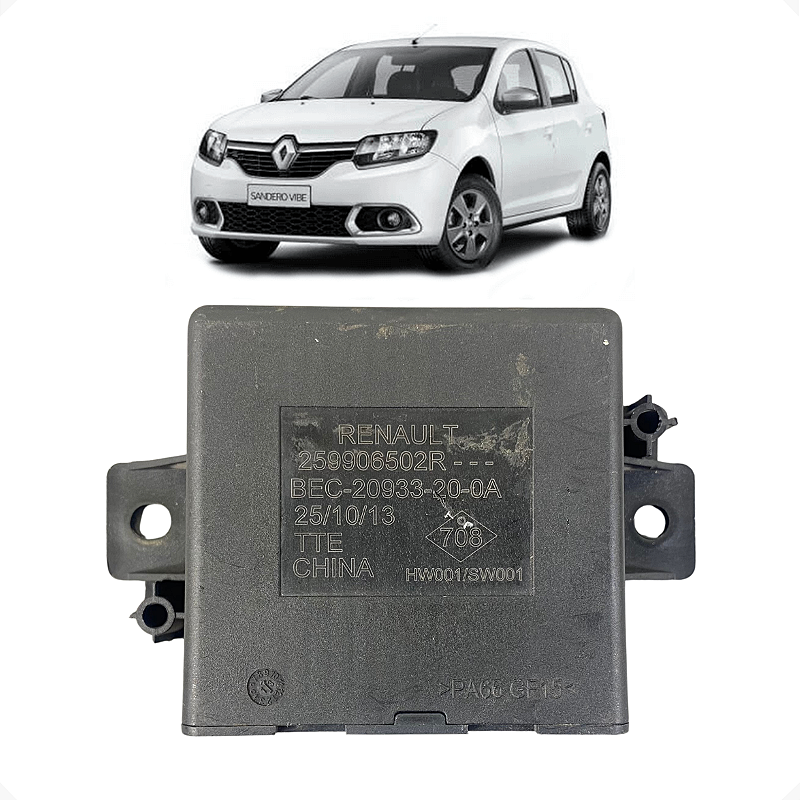Módulo Sensor Estacionamento Renault Sandero 2014 a 2020