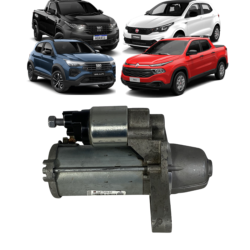 Motor De Partida Fiat Toro Argo Cronos Renegade 1.8 2018