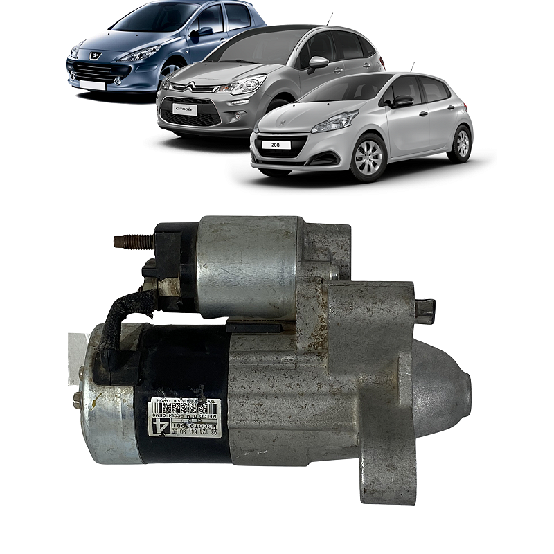 Motor De Arranque Peugeot 208 207 308 C3 2012 2013 a 2023