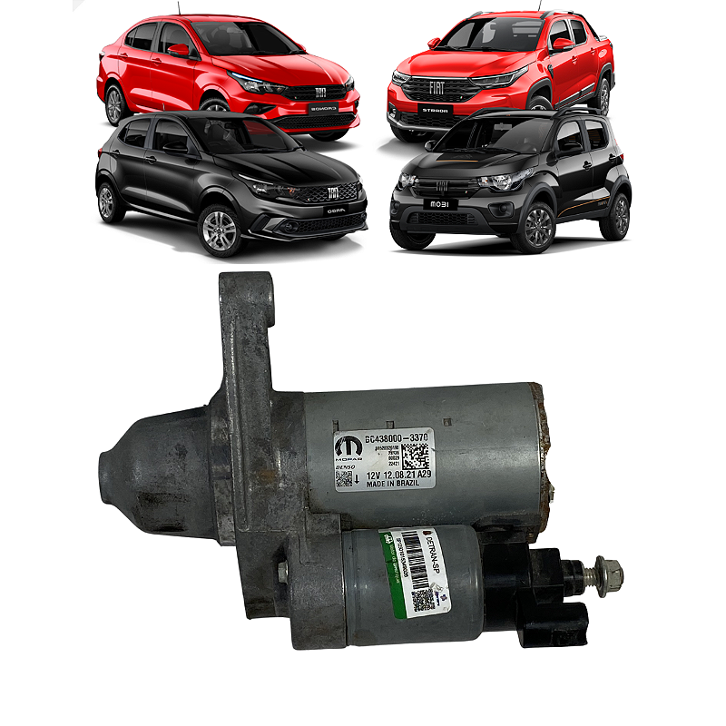 Motor De Arranque Fiat Strada Argo Cronos 1.3 2020 a 2024