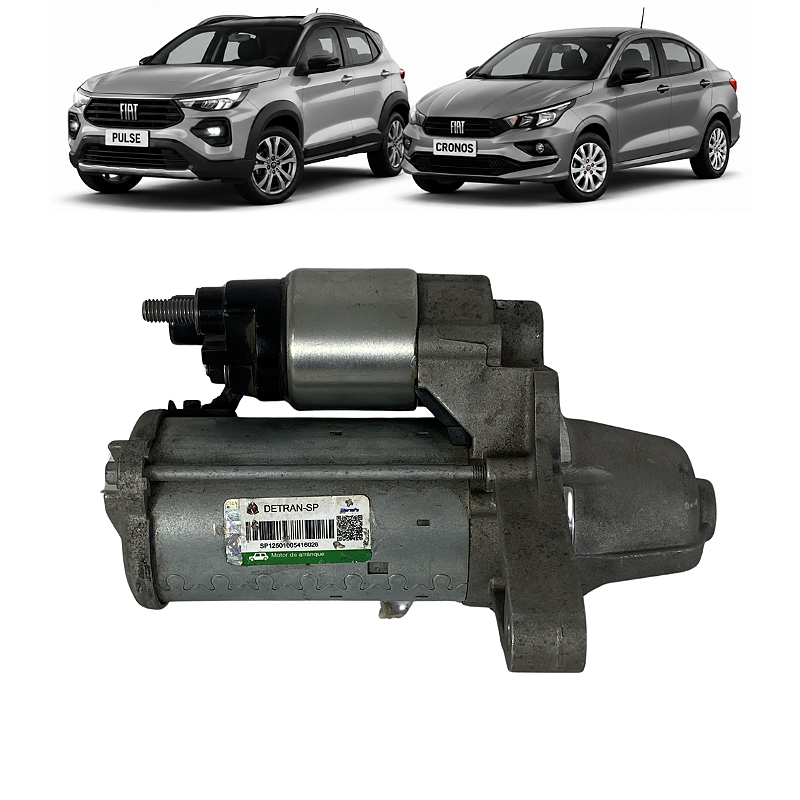 Motor De Partida Fiat Strada Pulse Cronos 1.3 2021 a 2025
