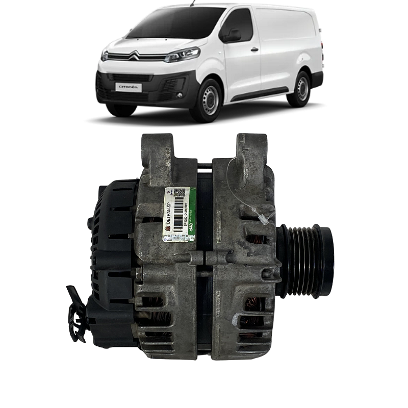 Alternador Citroën Jumpy 1.6 Furgão Diesel 2018 2019 2020