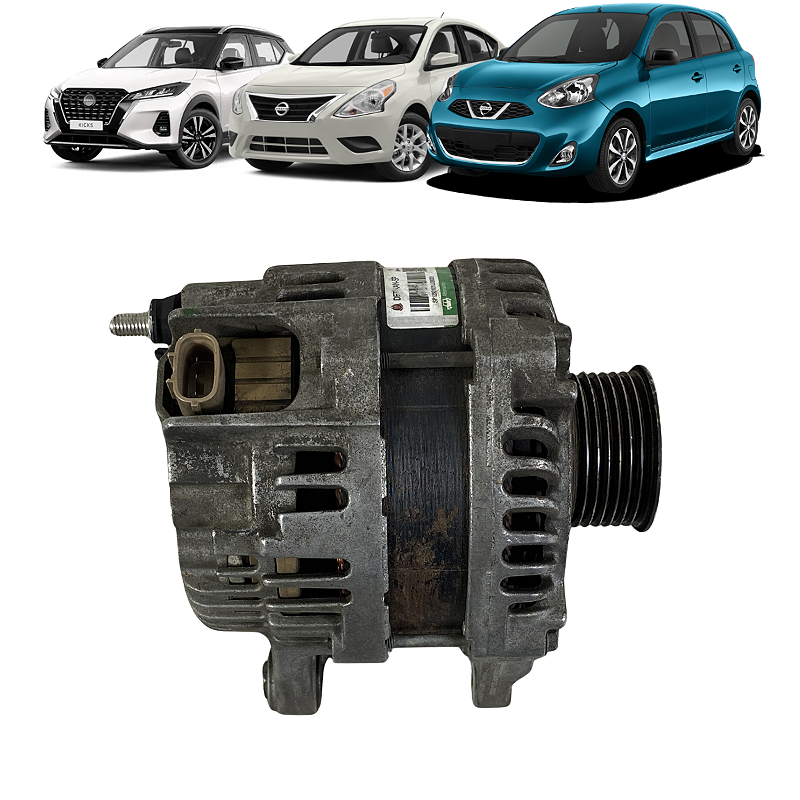 Alternador Nissan Versa March Kicks 1.0 1.6 2016 a 2020