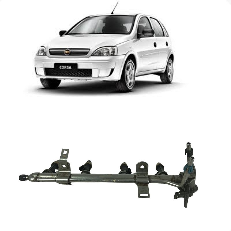 Flauta Bico Injetor Chevrolet Corsa Celta 1999 2000 a 2005
