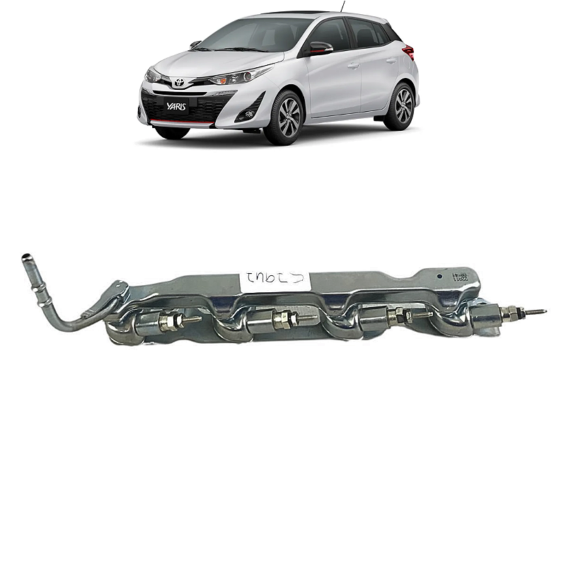 Flauta Bico Injetor Yaris Sedan XL 1.5 2019 2020 2021 a 2023