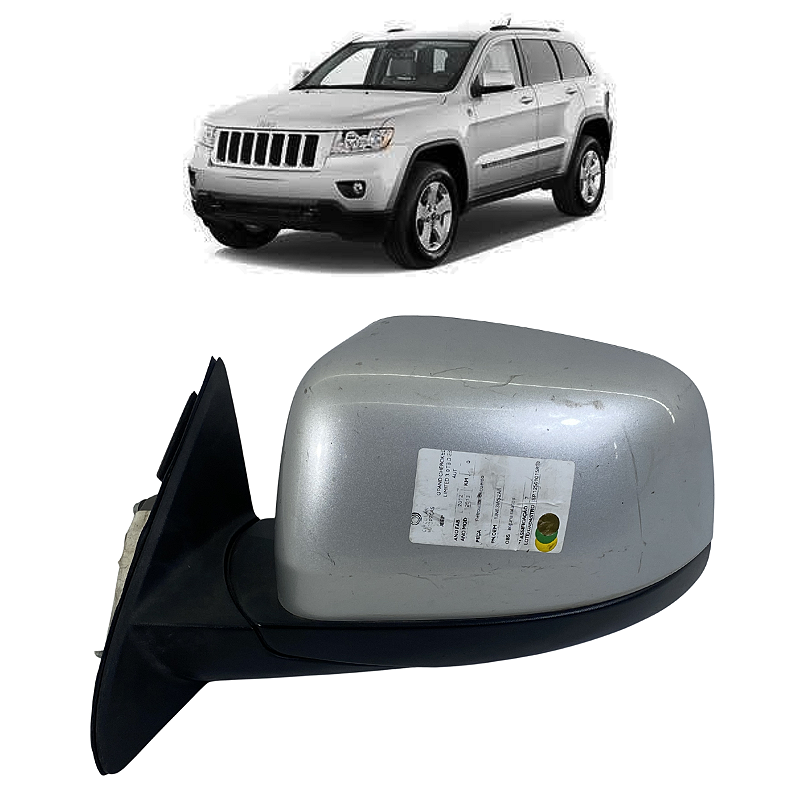 Retrovisor Esquerdo Jeep Grand Cherokee 2012 2013 2014