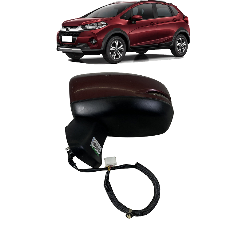Retrovisor Elétrico Esquerdo Honda WR-V 2018 2019 2020 2021