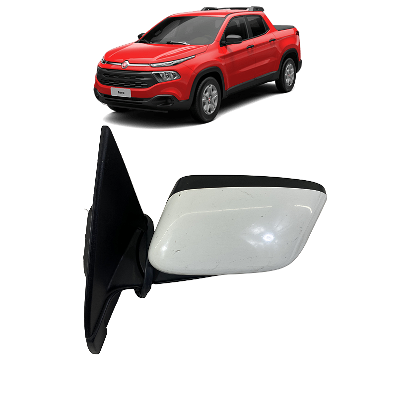 Retrovisor Esquerdo Fiat Toro Freedoom 1.8 2016 2017 a 2020