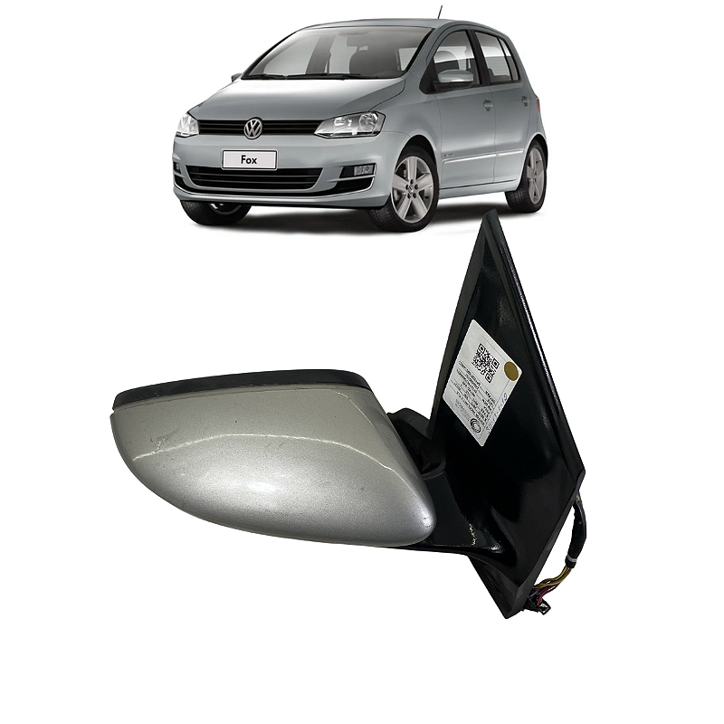 Retrovisor Direito Volkswagen Fox 1.6 2015 2016 2017 a 2021