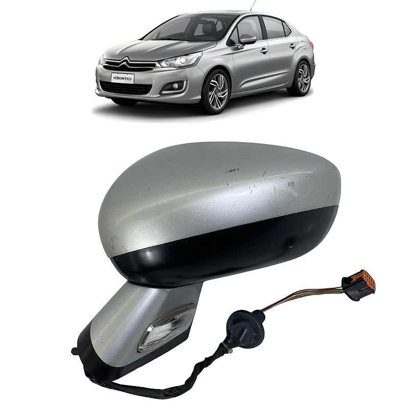 Retrovisor Esquerdo Citroen C4 Lounge 2017 2018 2019