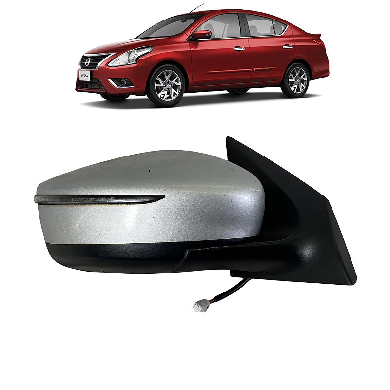 Retrovisor Elétrico Direito Nissan Versa Unique 2016 2017