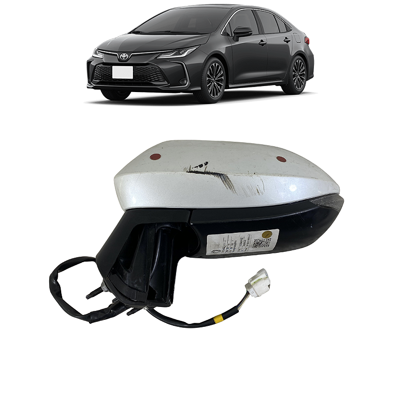 Retrovisor Elétrico Esquerdo Toyota Corolla Xei 2024 2025