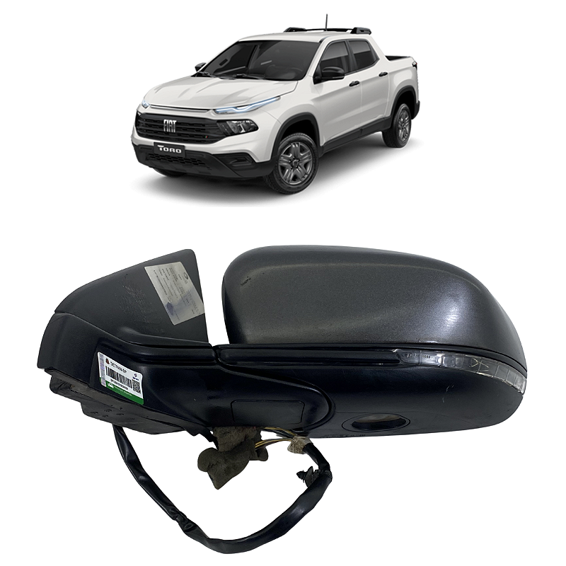 Retrovisor Elétrico Esquerdo Fiat Toro 2.0 2021 2022 2023