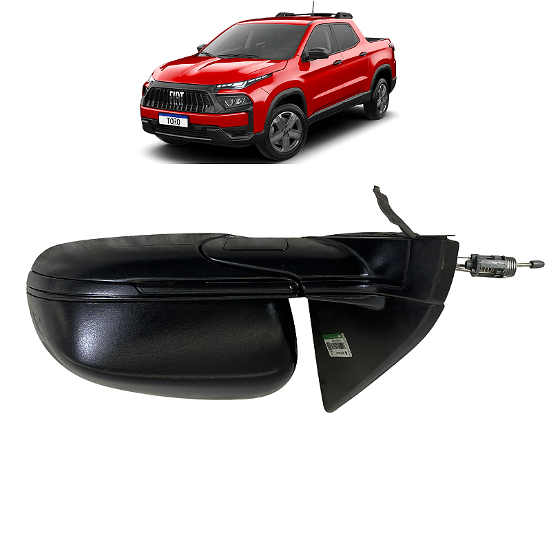 Retrovisor Manual Esquerdo Fiat Toro 2020 2021 2022 2023