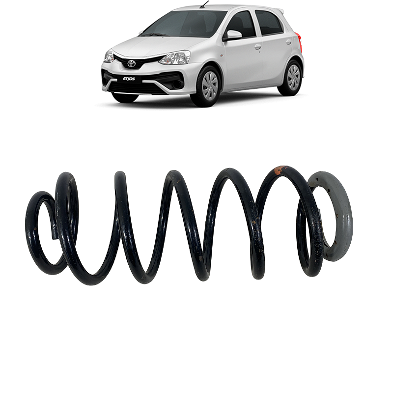 Mola Traseira Esquerda Toyota Etios 1.5 2020 2021 2022 2023