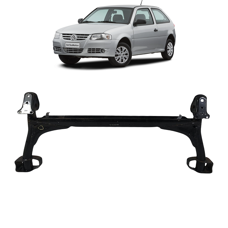 Eixo Traseiro VW Gol 1.6 2003 2004 2005 2006 2007