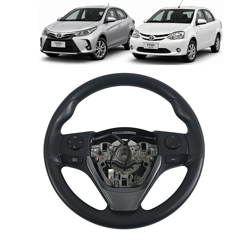 Volante Direção Toyota Yaris Etios 2021 2022 2023 2024